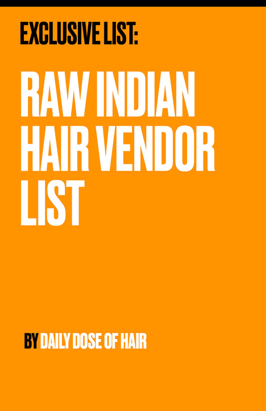 Raw Indian Hair Vendor List